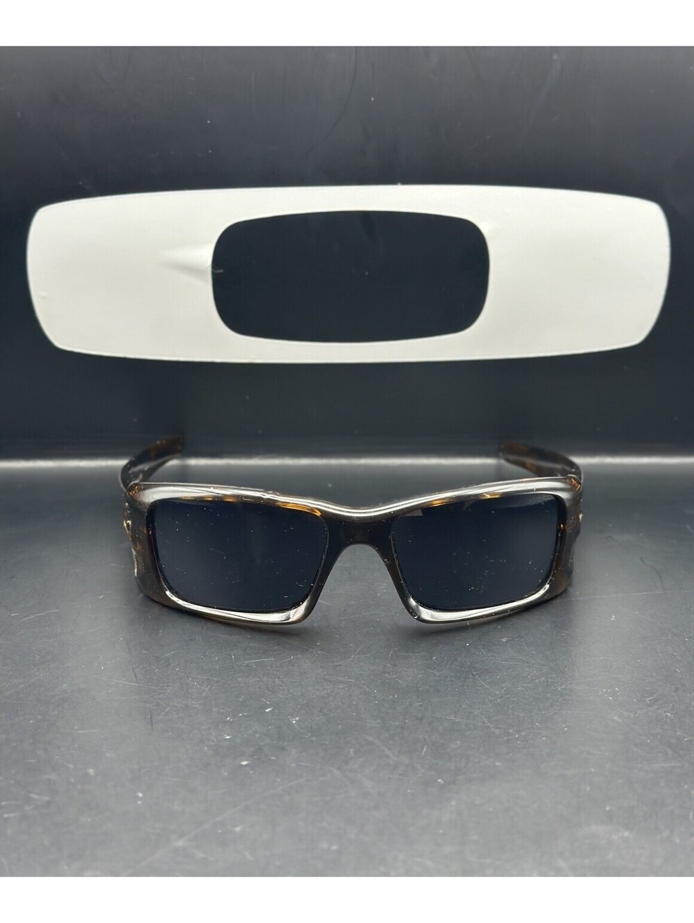 Oakley Crankcase Brown Tortoise w/Grey Lenses
